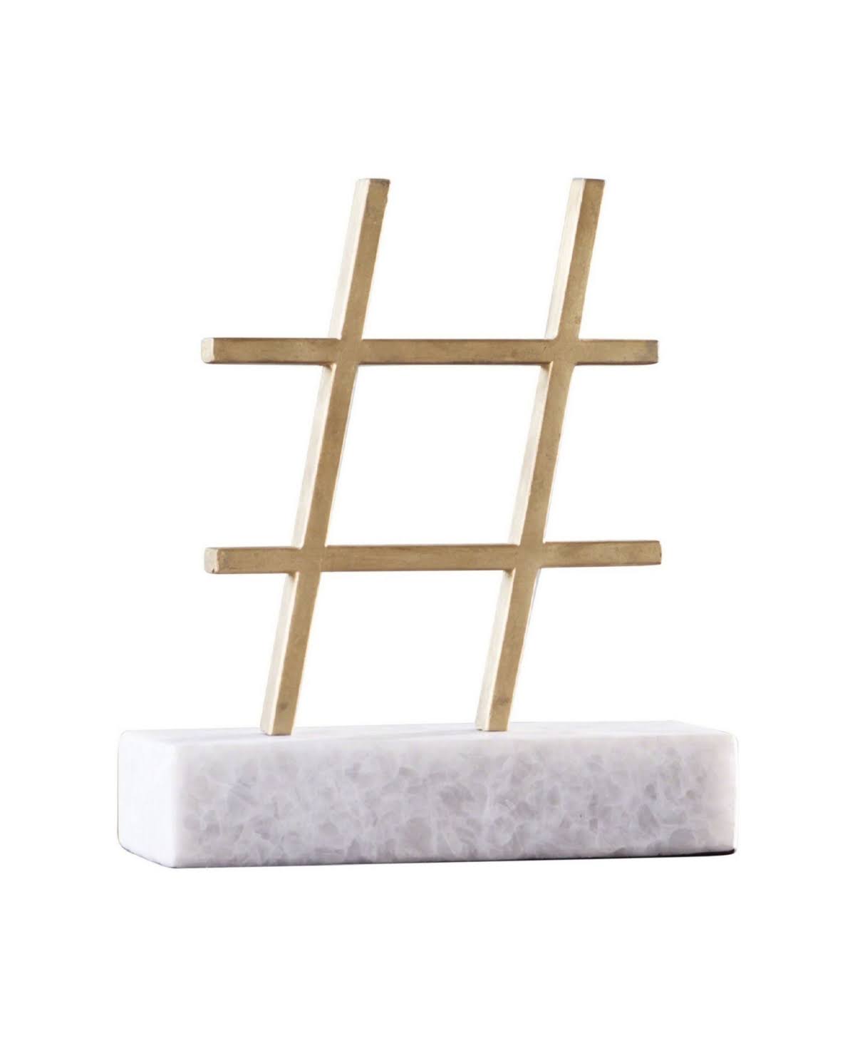 Gold Hashtag N9521