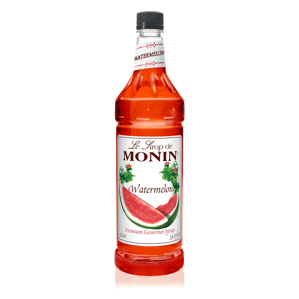 Watermelon Flavor Syrup Plastic Bottle 1 Liter K640126