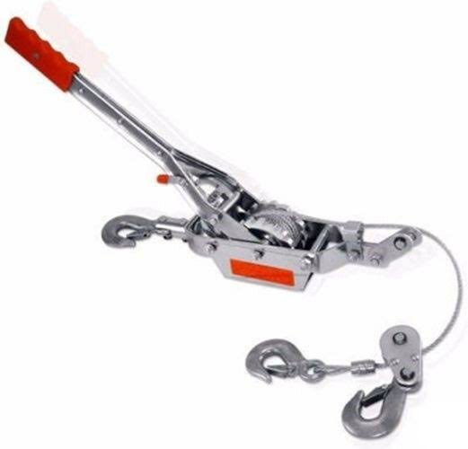 2 Ton 3 Hook Comealong Winch Hoist Hand Power Puller Cable Tool Q89486