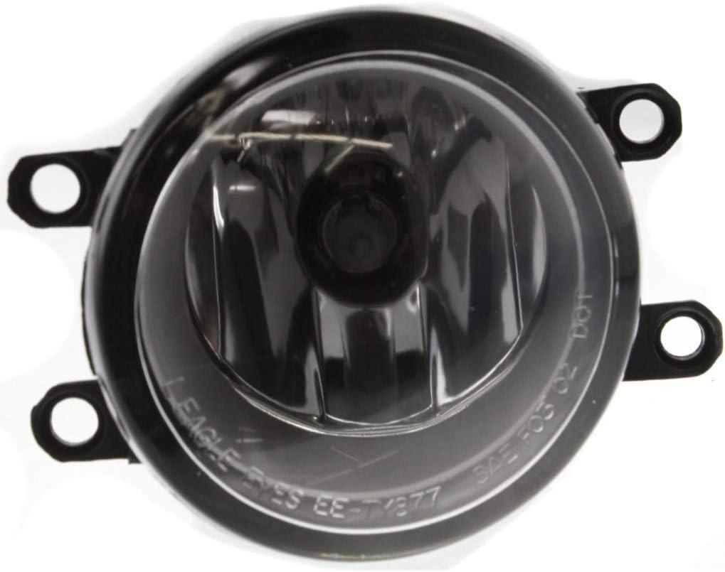 Fog Light Assembly for Toyota RAV4 2009-2012 Driver and Passenger Side Pair Halogen Round W400