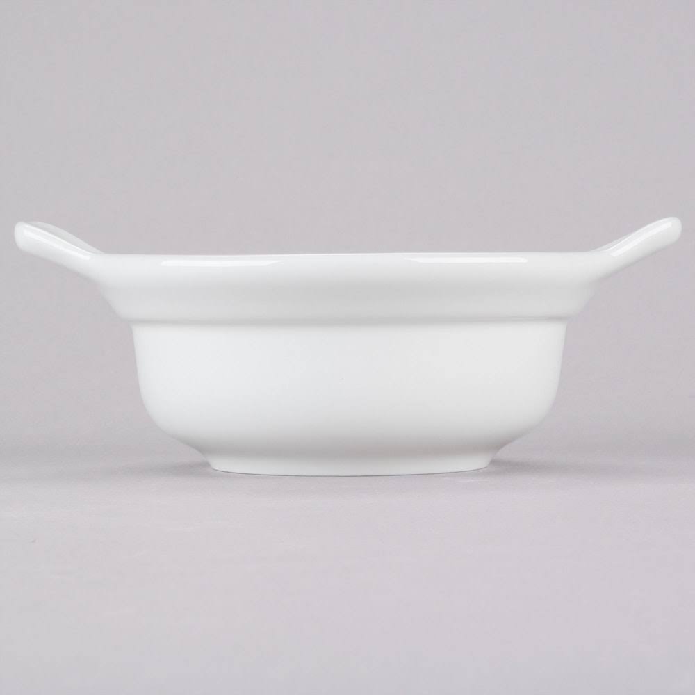 8 oz Porcelain White Casserole U56863