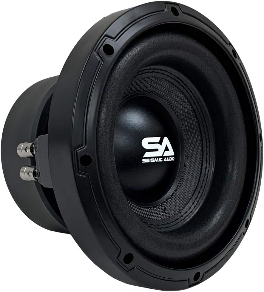 8 Inch 1000 Watt Max Power Dual 4 Ohm Car Audio Subwoofer M1620
