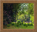 20x20 Gold Ornate Wood Framed Canvas Art N288104