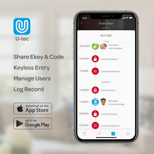 Smart Deadbolt with WiFi Bridge B180473
