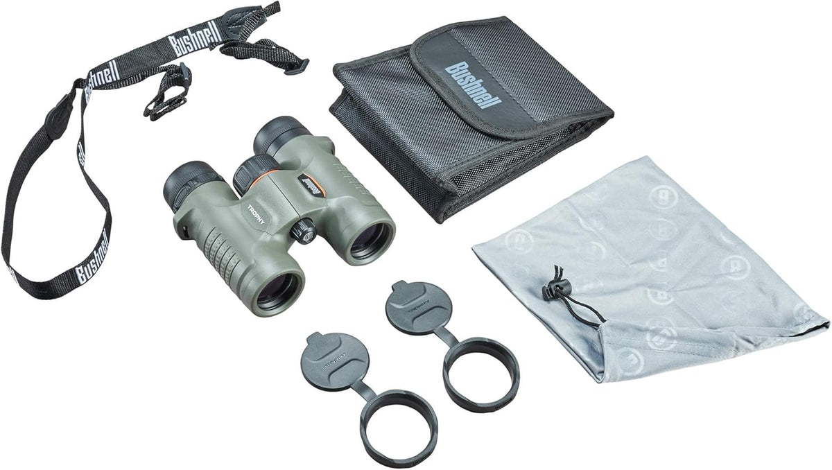 Green 8x32 Roof Prism Binocular Pack of 2 B4339