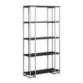 Cappuccino with Silver Metal Etagere R5264