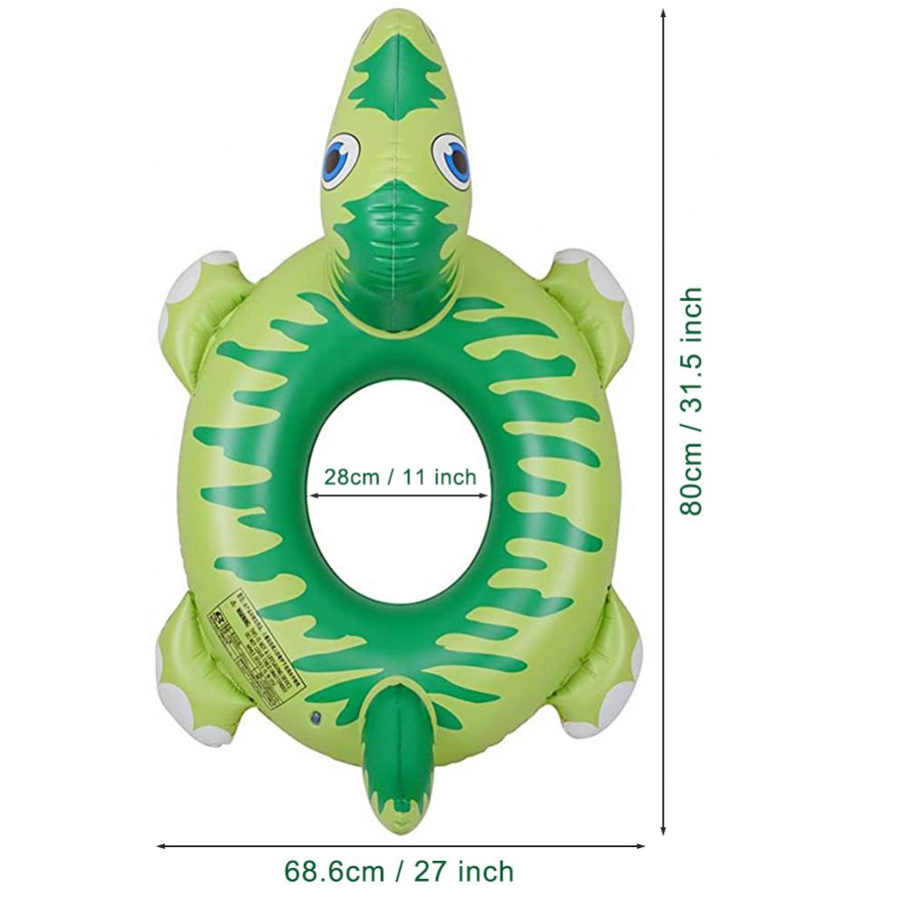 Inflatable Dinosaur Pool Float Ring Toy F333