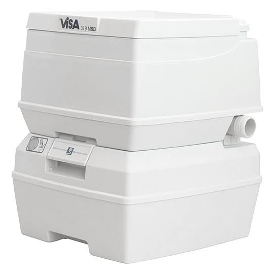 Marine Toilet, 18 Litre, Grey B54040