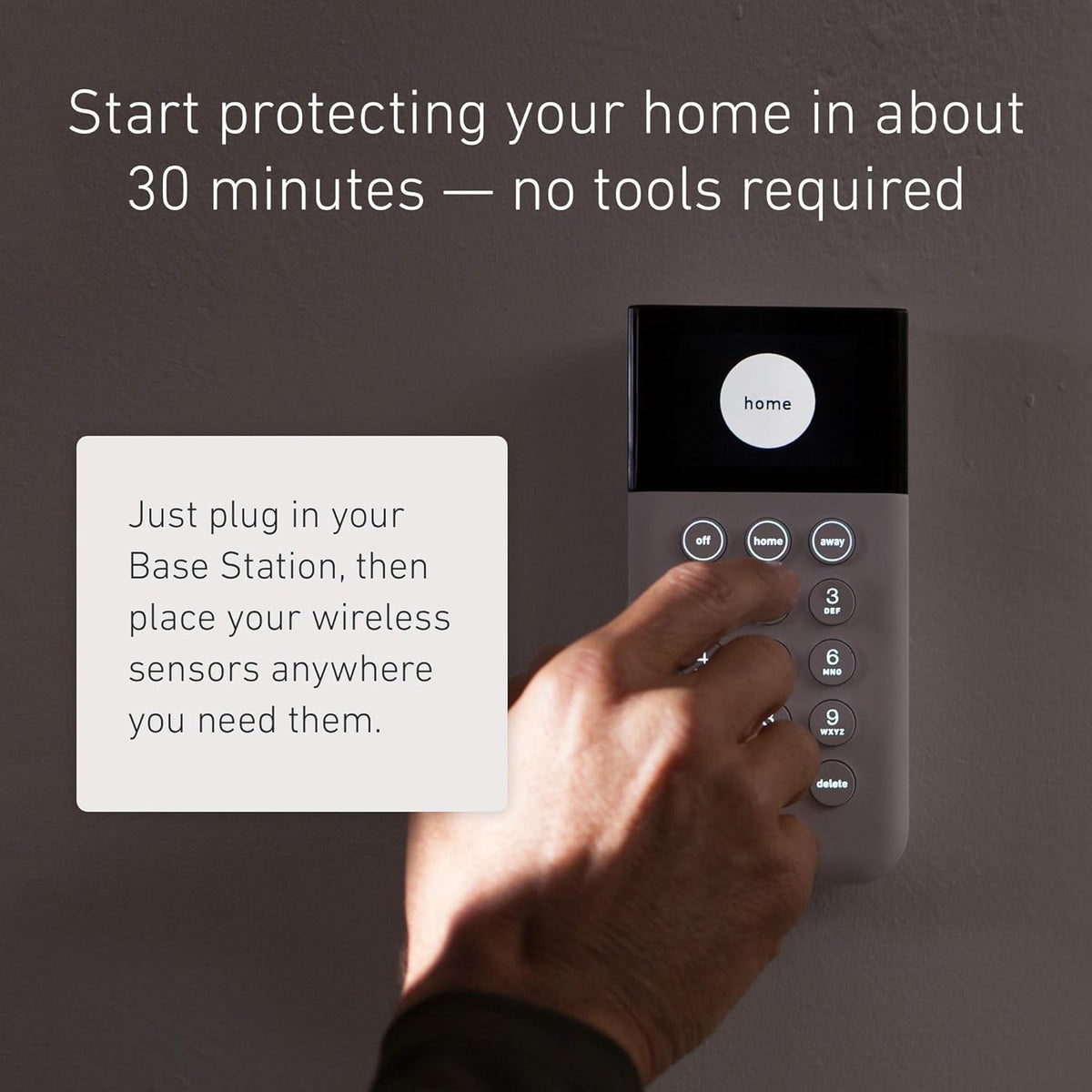 12 Piece Wireless Home Security System with HD Camera M62242
