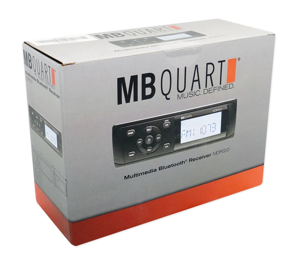 Marine Bluetooth Receiver Radio with 2 Speakers M23931