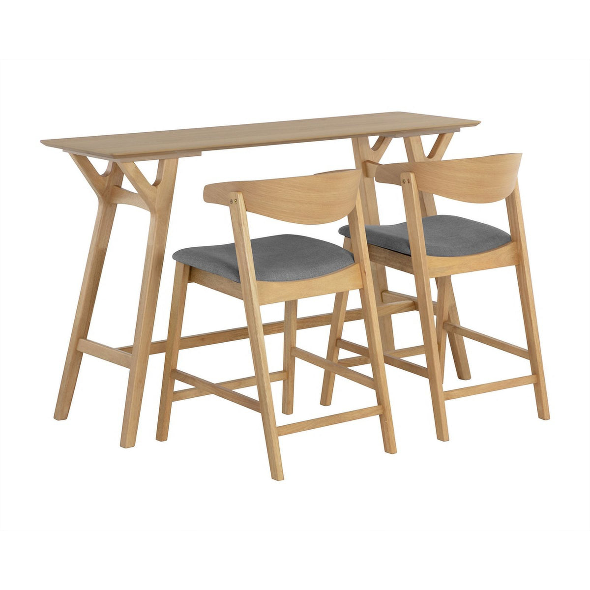 Natural Wood Counter Table F7953