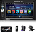 6.2 Inch Double Din Car Multimedia Player with Bluetooth, USB, SD, FM Radio Receiver, Backup Camera Pack of 2 P612430