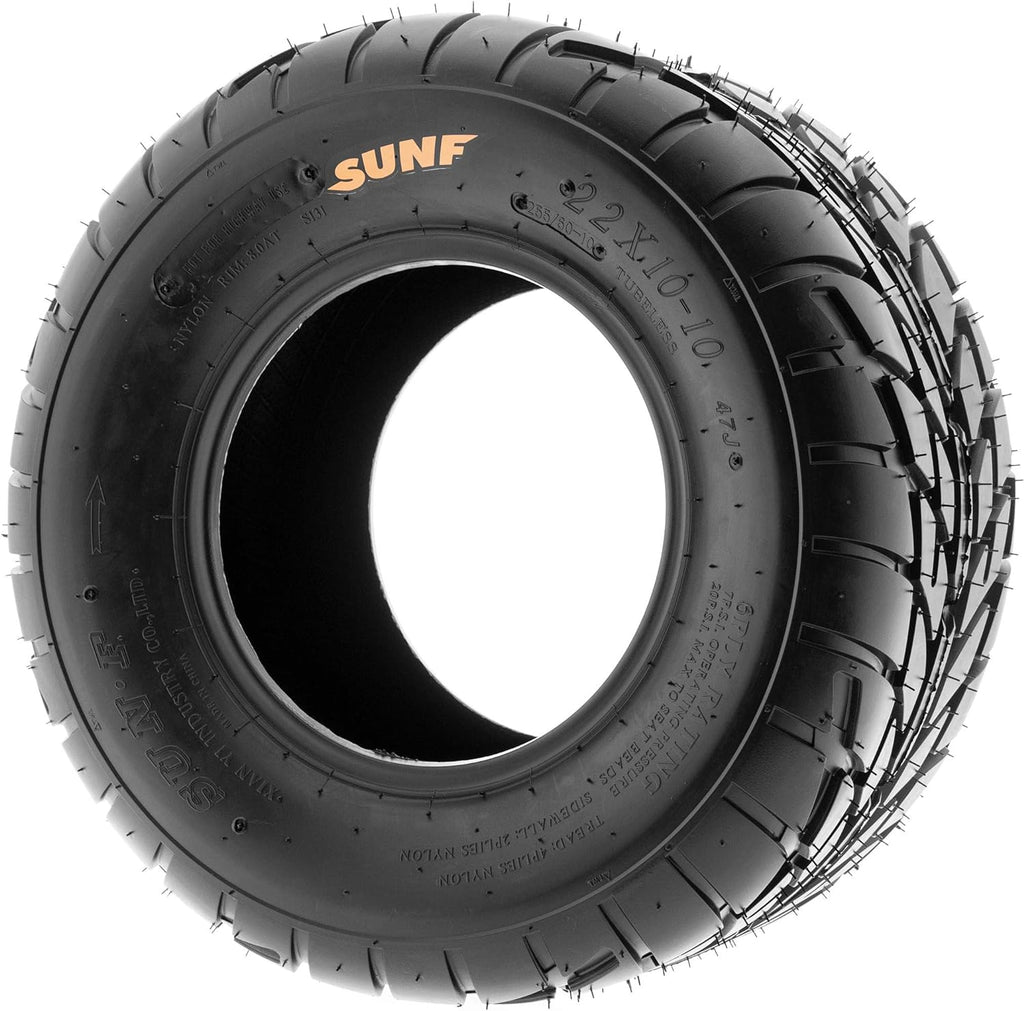 Pair of 2 ATV UTV Tires 18x9.5-8, 6 PR, Tubeless H259