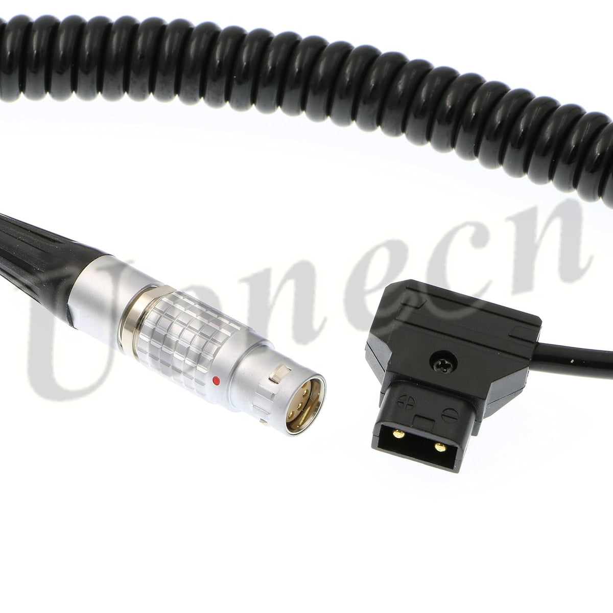 Coiled Camera Power Cable 8 pin Female to Dtap Pack of 2 Q401722