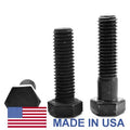 1 1/8 inch-7 x 8 inch Coarse Thread Grade 8 Hex Cap Screw Alloy Steel Black Oxide Pk 15 G7481
