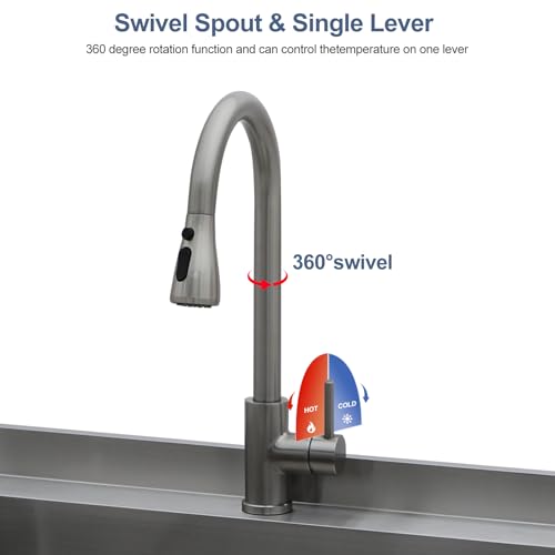 Stainless Steel Utility Sink 24 Inch T525