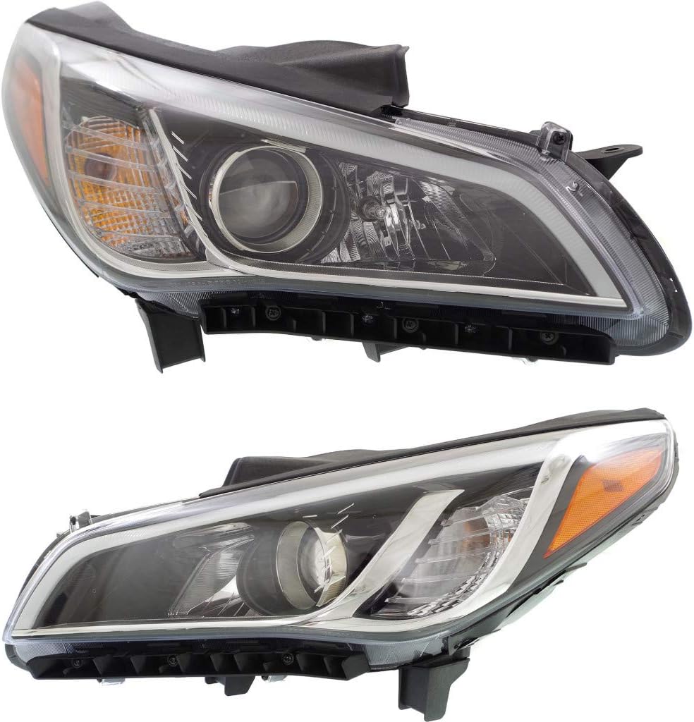 Halogen Headlight Driver and Passenger Side Bulbs Included H119933