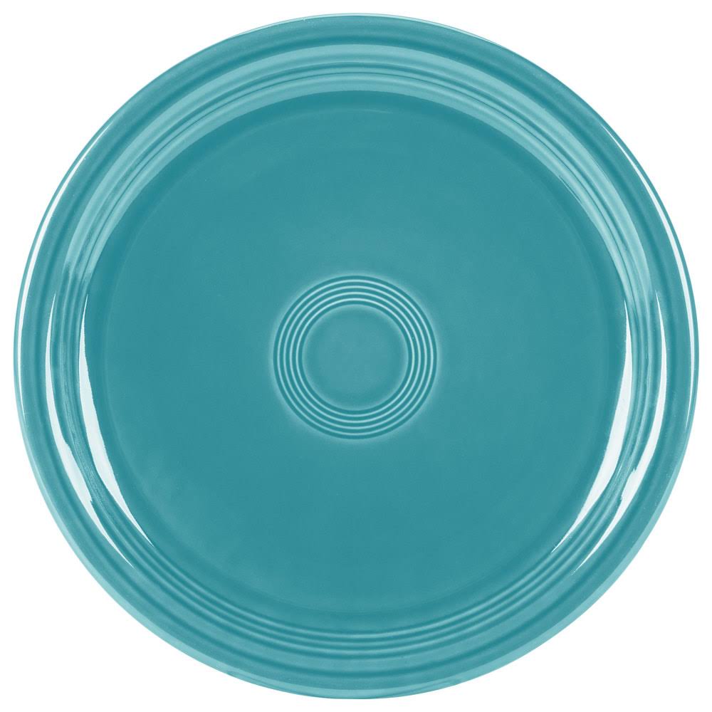 Turquoise Healthcare Plate - 12/Case G8878