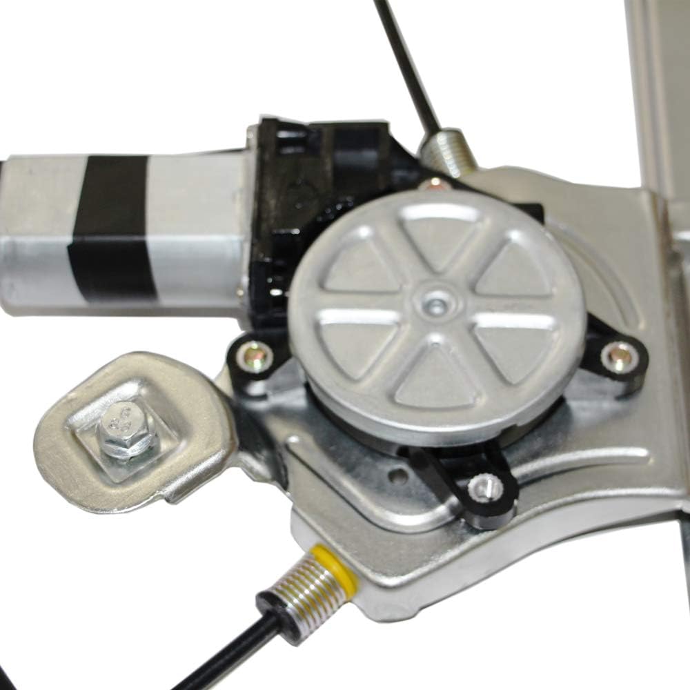 Power Window Regulator with Motor Assembly Front Passengers Compatible with 04-08 Ford F-150 06-08 Lincoln Mark LT Pack of 2 U9885