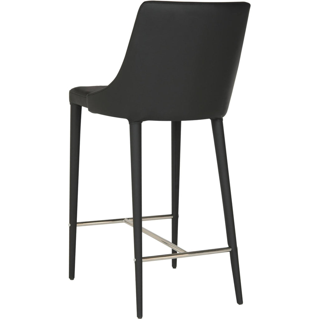 Black Counter Stool Set of 2 K409