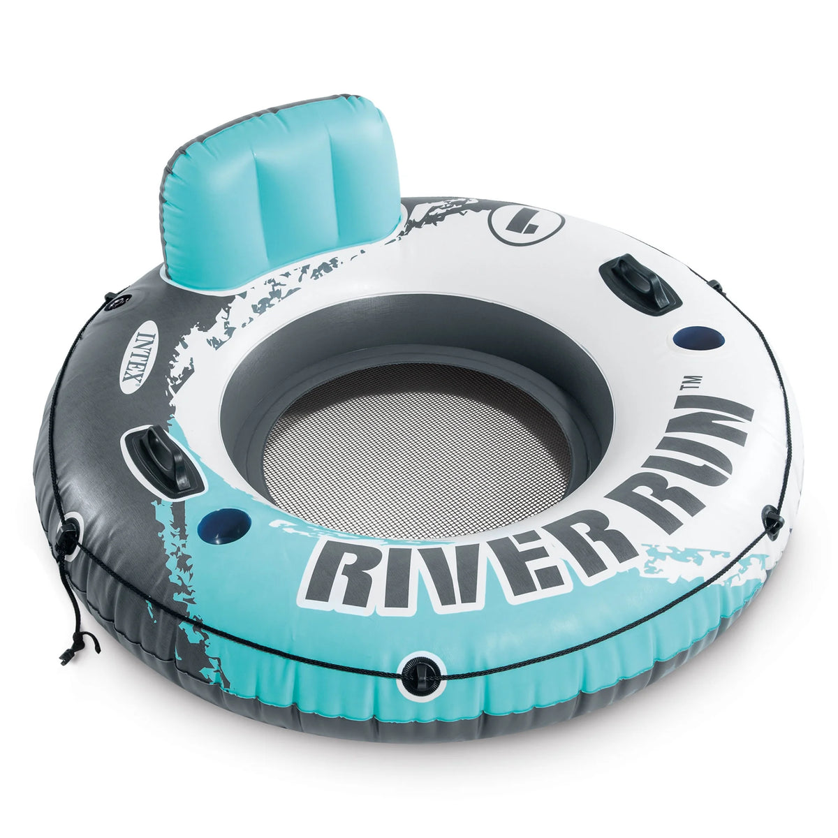 Red Inflatable Tube 6 Pack and 2-Person River Float 2 Pack A163154