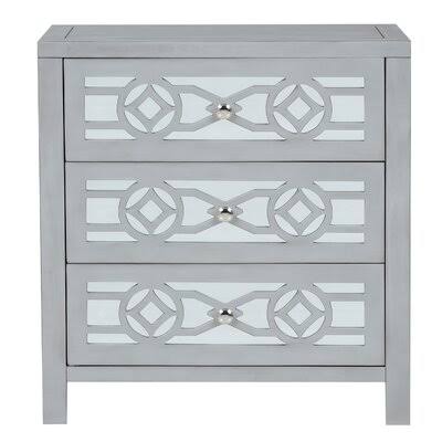 3 Drawer Accent Chest F705