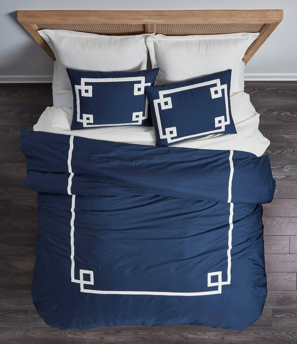 Full/Queen Greek Key Duvet C413