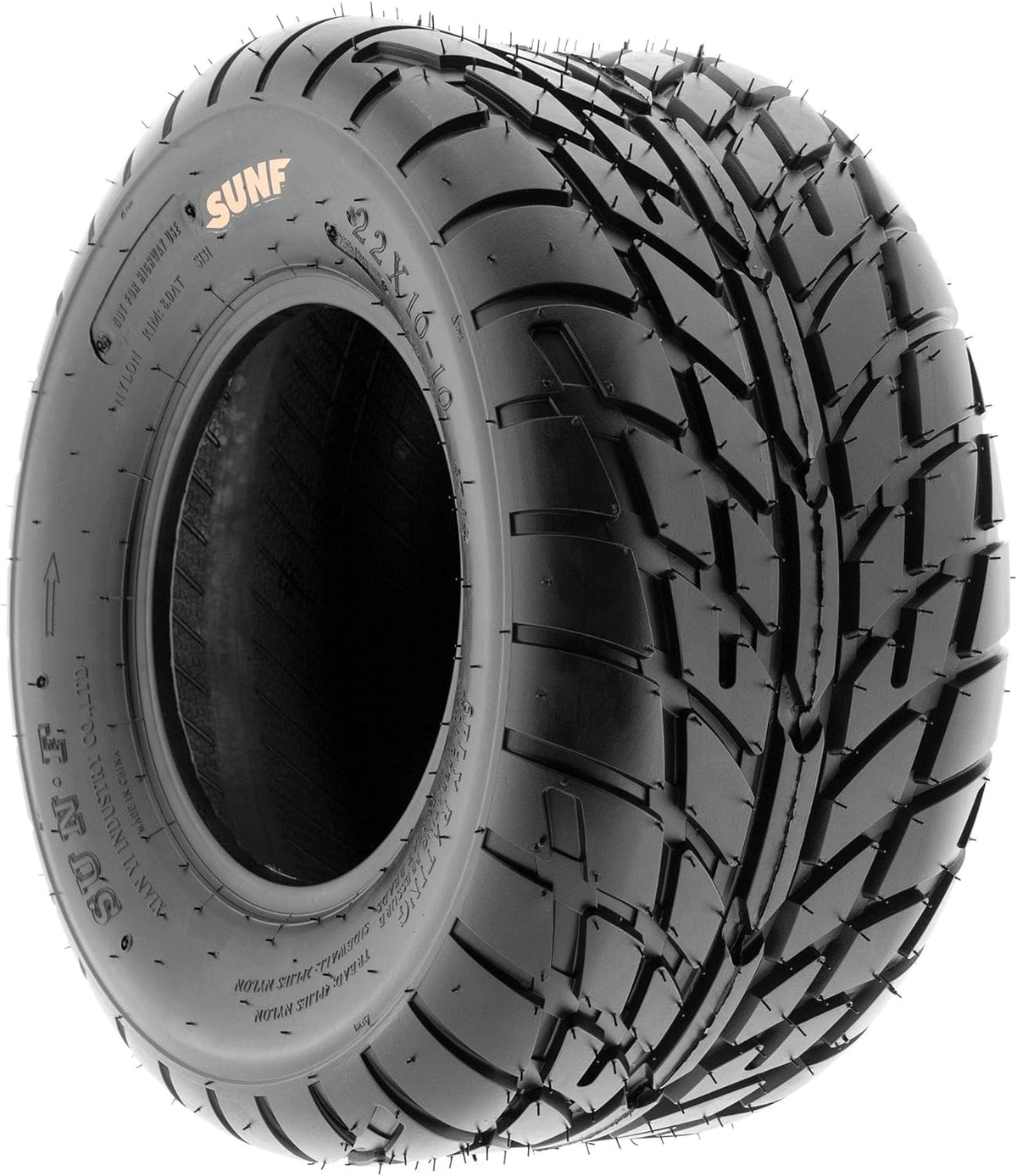 Pair of 2 ATV UTV Tires 18x9.5-8, 6 PR, Tubeless H259