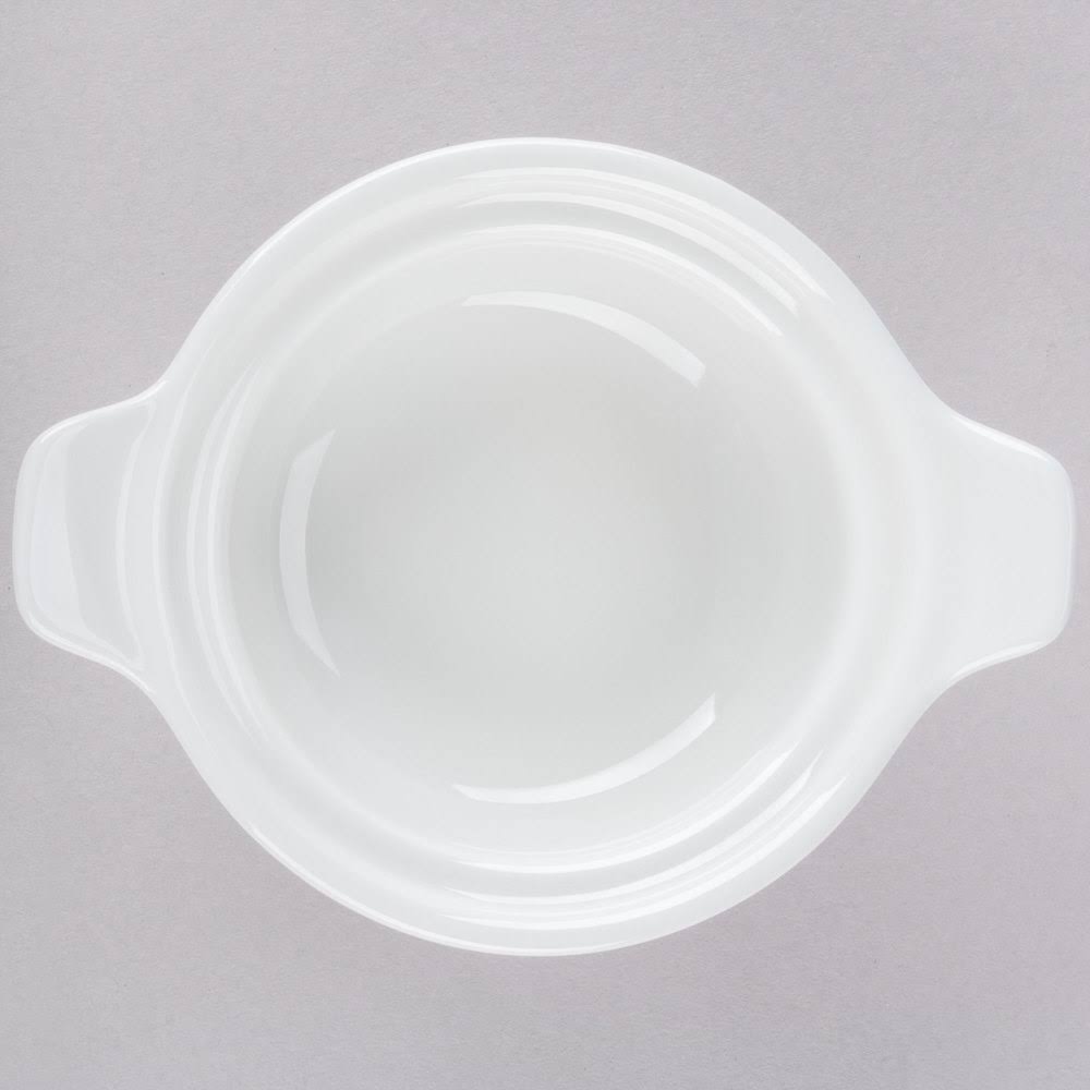 8 oz Porcelain White Casserole U56863