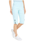 Skinnylicious Pull-On Knee Capris K4204