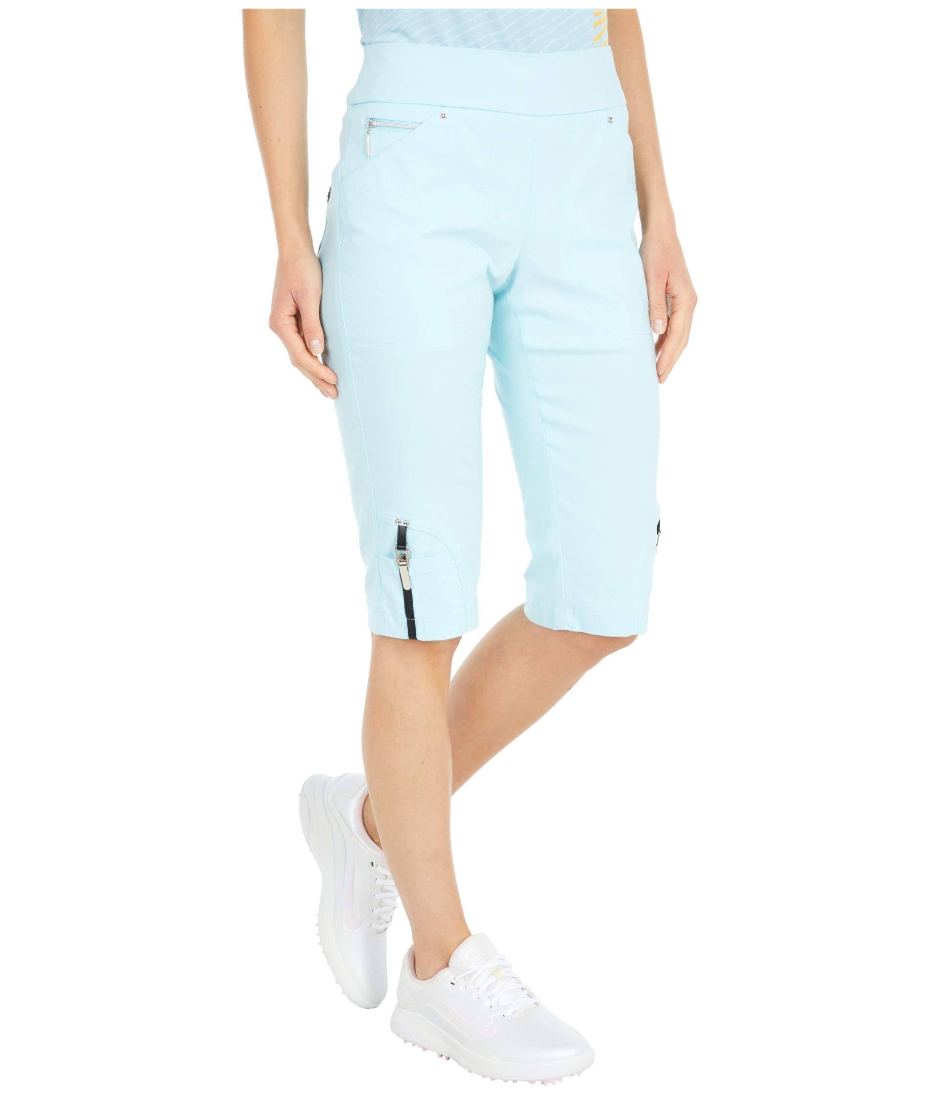 Skinnylicious Pull-On Knee Capris K4204