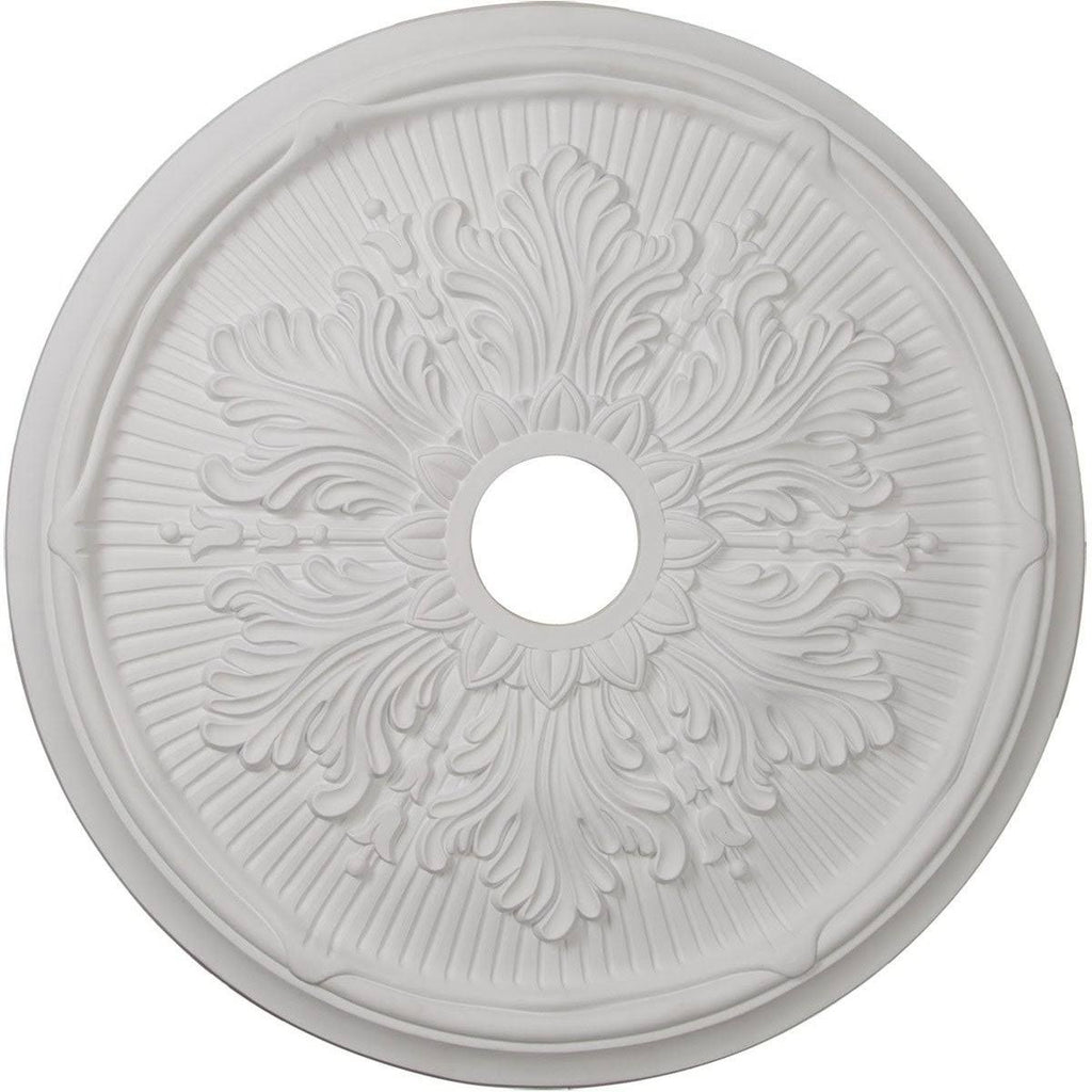 Hand-Painted Copper Penny Ceiling Medallion H235