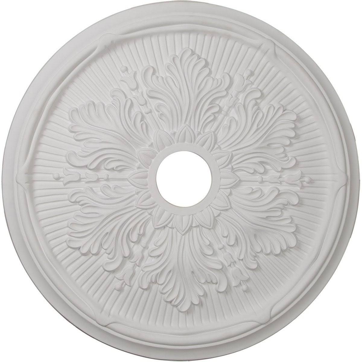 Hand-Painted Copper Penny Ceiling Medallion H235