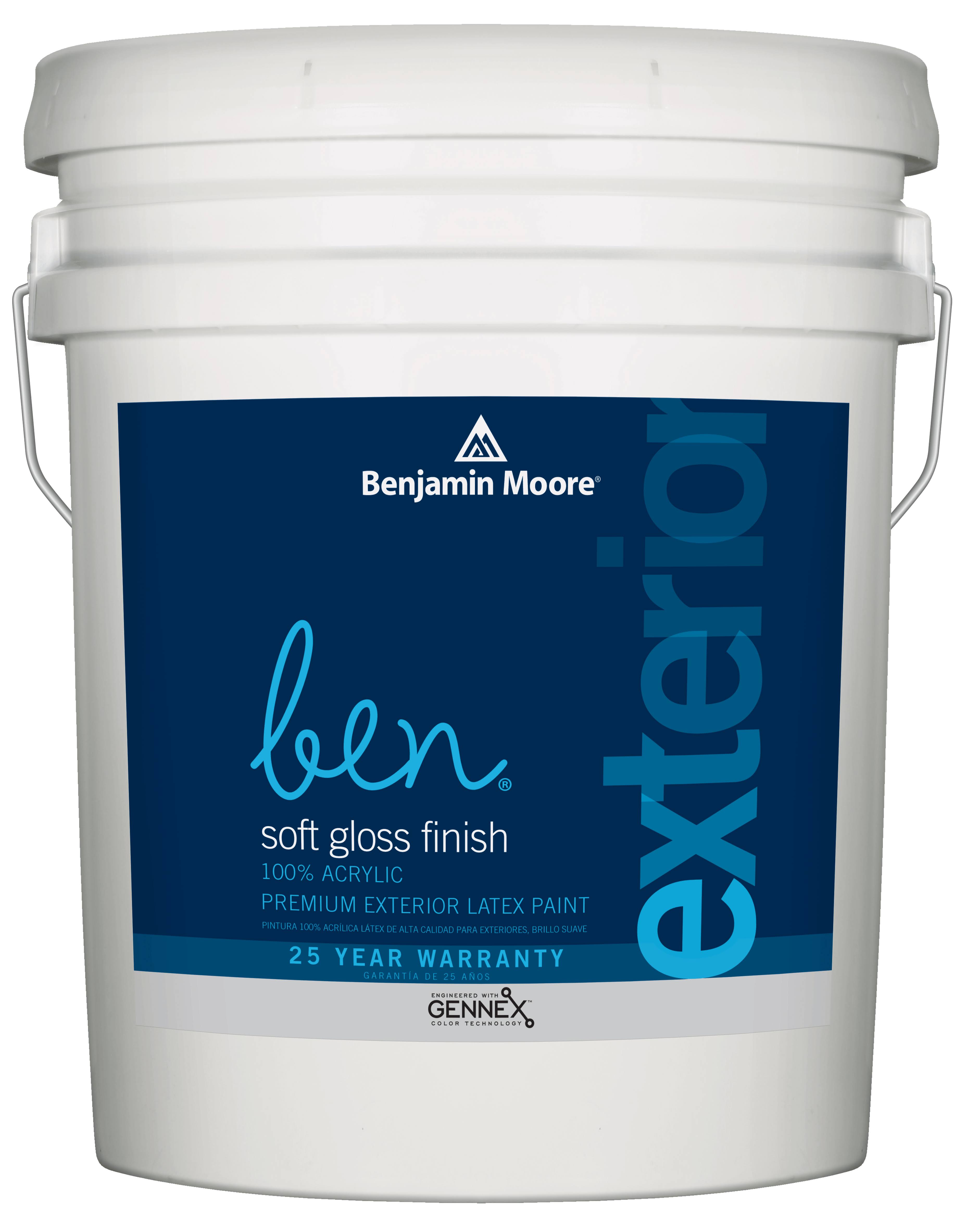 2x Base 5 Gallon Acrylic Exterior Soft Gloss Paint N885817