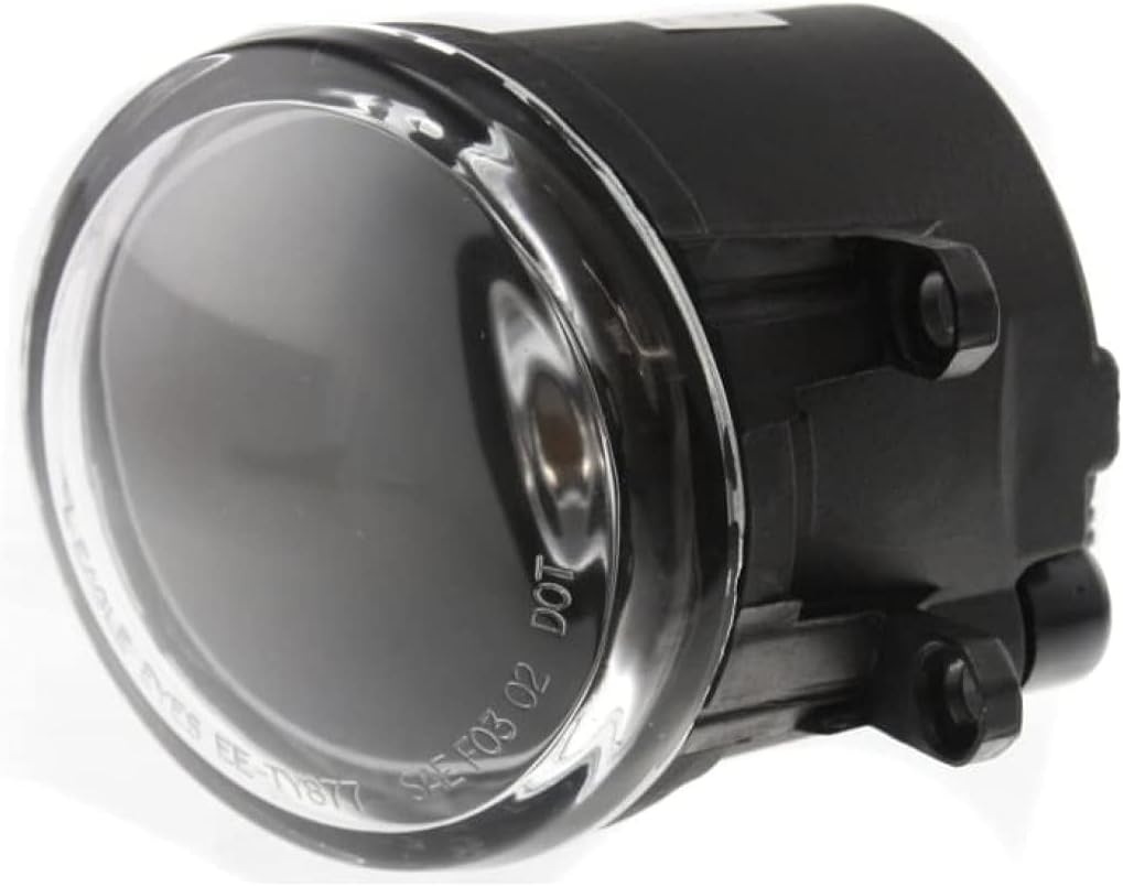 Fog Light Assembly for Toyota RAV4 2009-2012 Driver and Passenger Side Pair Halogen Round W400