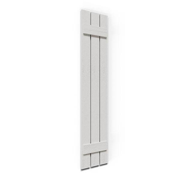Rustic Faux Wood Shutters (Per Pair) O4906