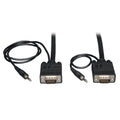 VGA Coax Monitor Cable with Audio HD15 3.5mm M M 50-ft C20376
