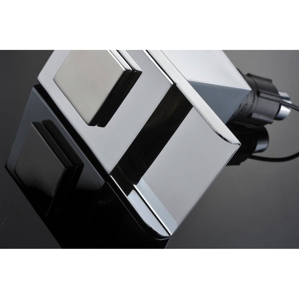 Chrome 8-Inch LED Widespread Bathroom Sink Faucet L35624