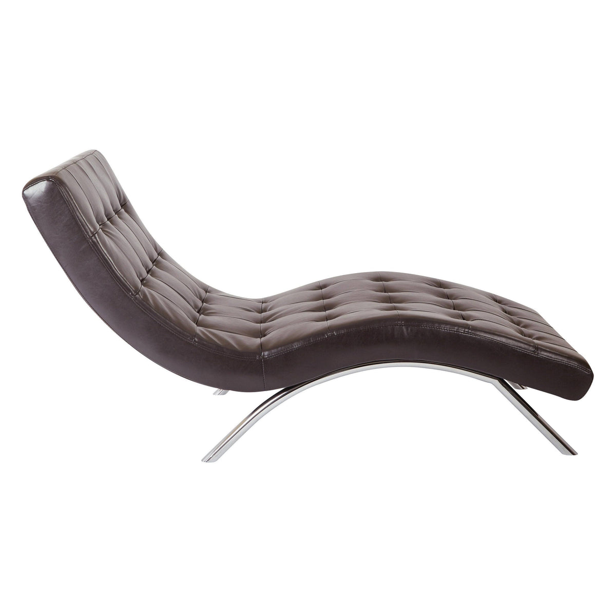 Tufted Chaise Pewter U666