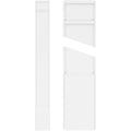 Smooth PVC Pilaster with Decorative Capital & Base (Pair) Z312735