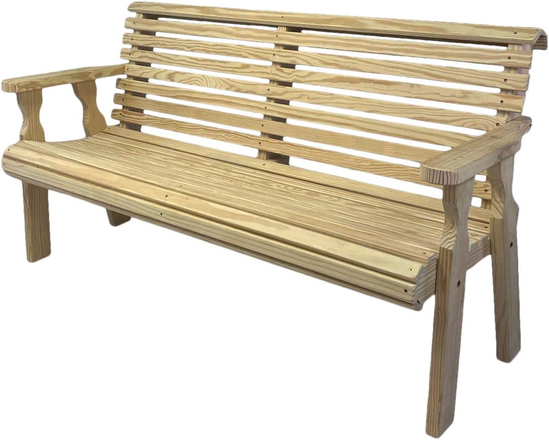 Heavy Duty 800 Lb Pressure Treated Garden Bench M29875