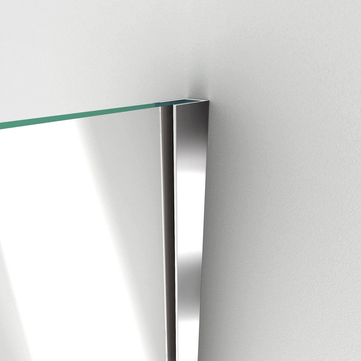 72 x 29 in. Chrome Hinged Shower Door S24427
