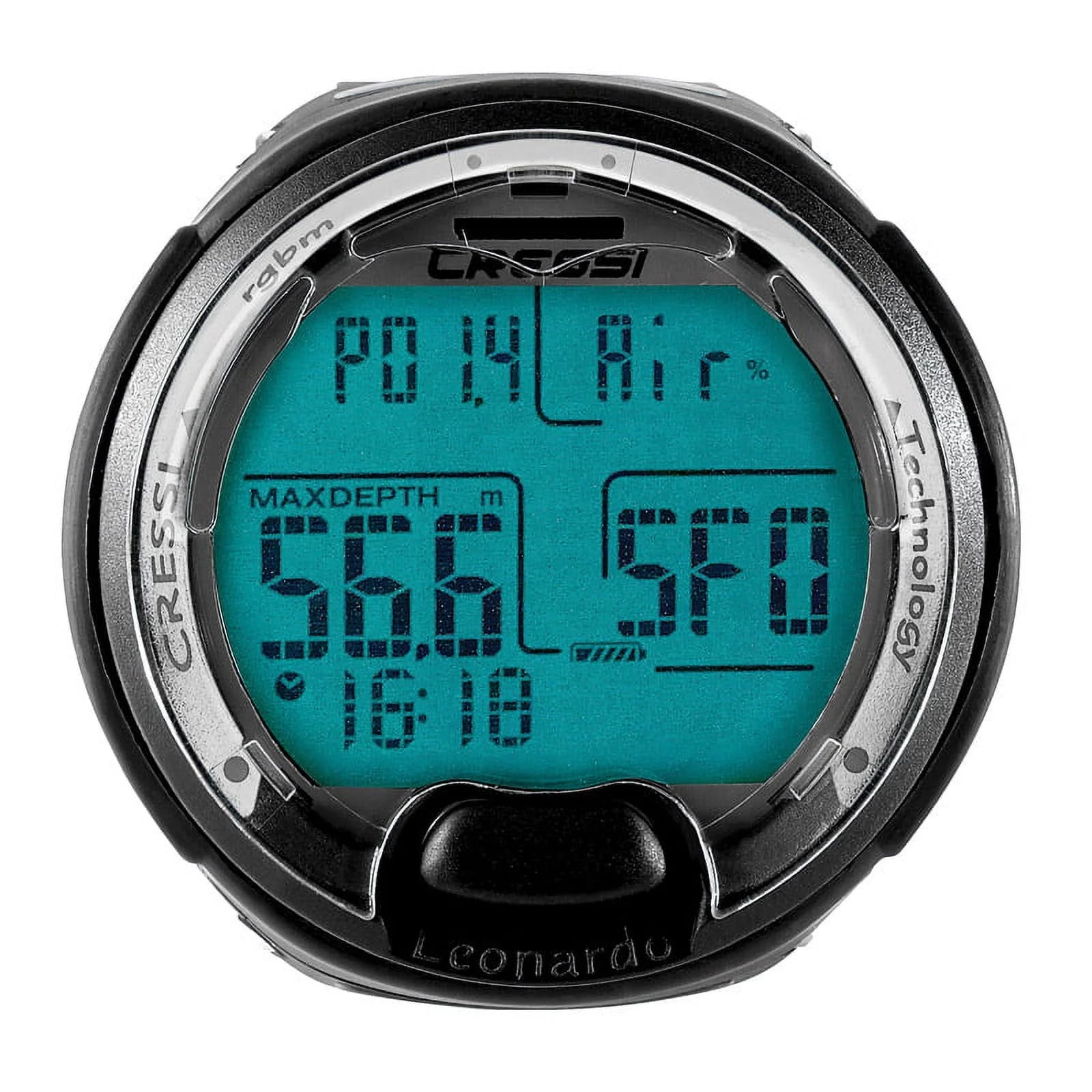 Black and White Wrist Diving Computer E754473