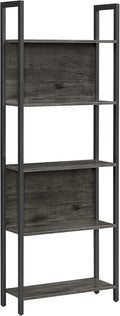 5-Tier Steel Frame Bookshelf E31259