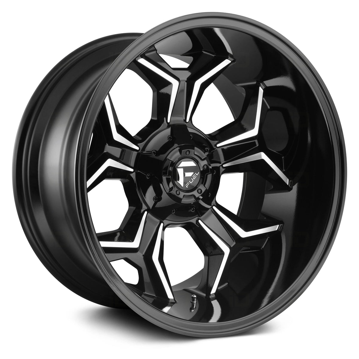 Gloss Black Milled 20x12 Wheel X220