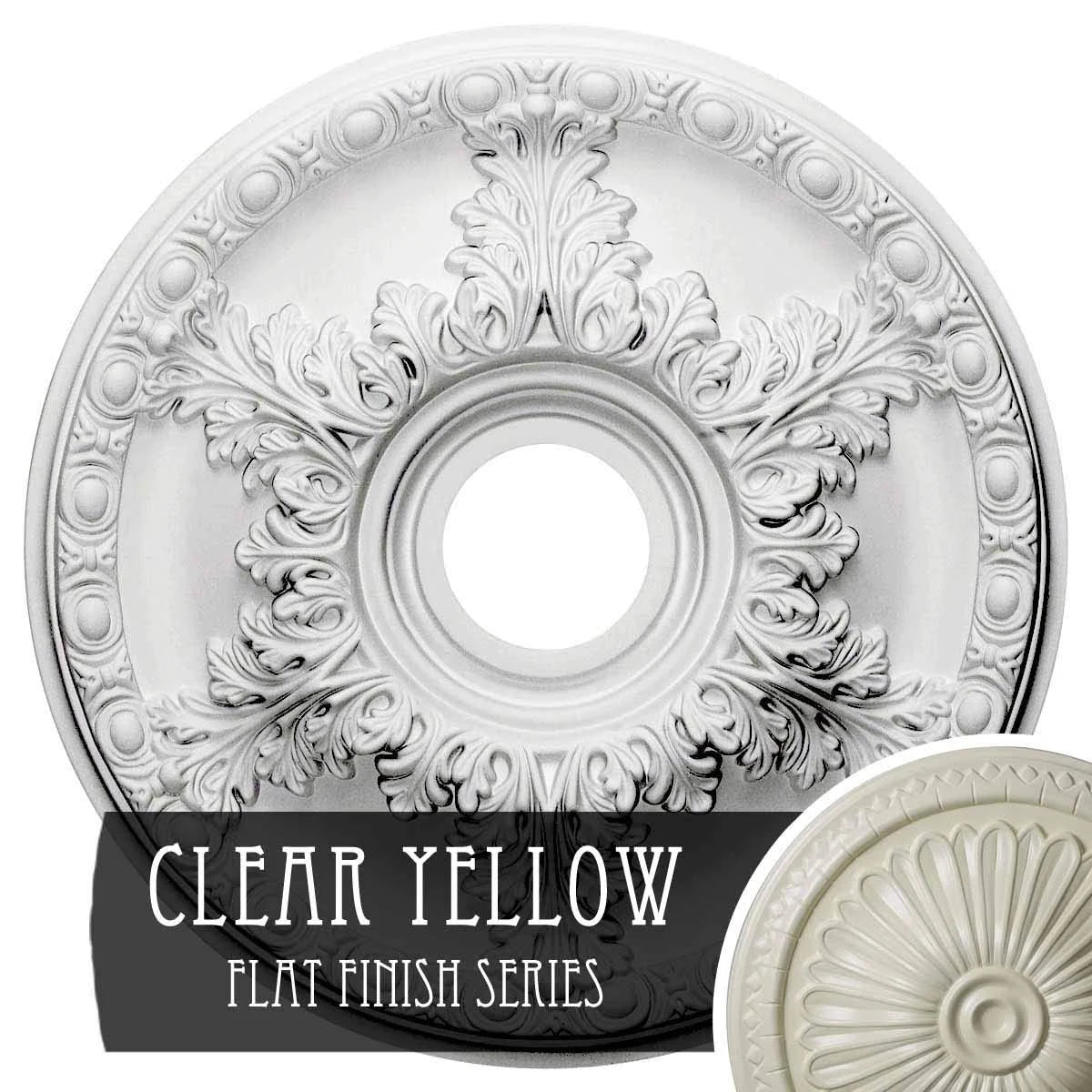 18x22 Granada Ceiling Medallion, Hand-Painted V50597