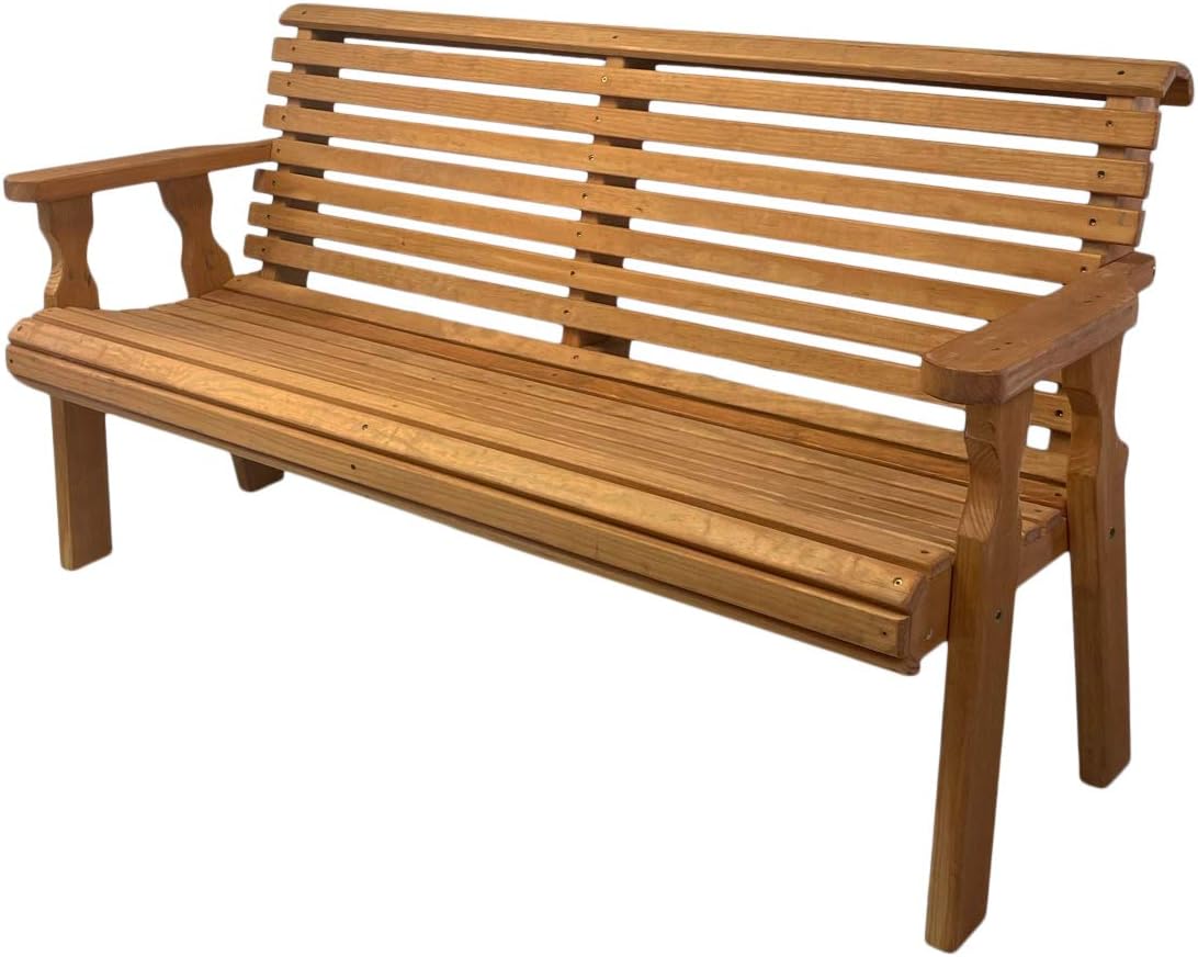 Heavy Duty 800 Lb Pressure Treated Garden Bench M29875