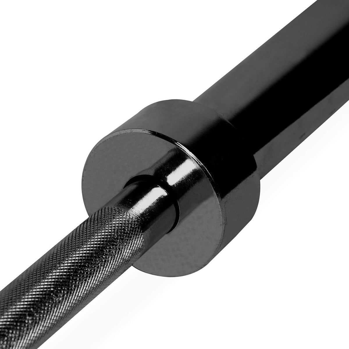 Black 6 ft Olympic Weight Bar E400