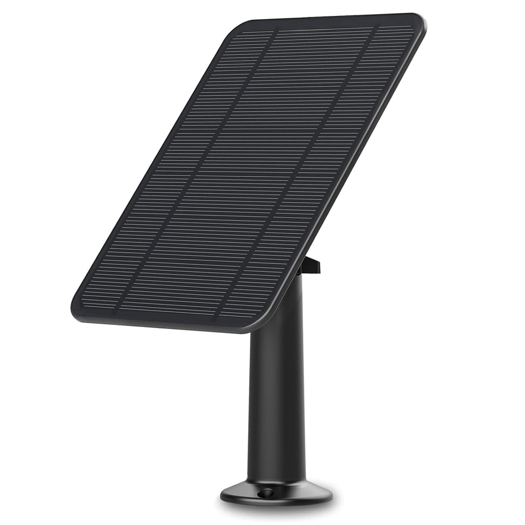 Black 3-Pack 6V Solar Panel with Wall Mount and 13.1ft Cable S325