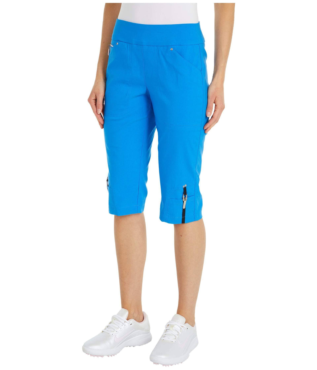Skinnylicious Pull-On Knee Capris K4204